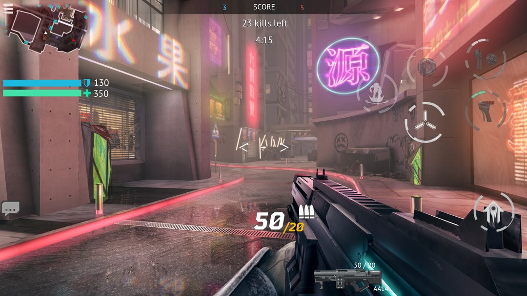 Infinity Ops: Cyberpunk FPS ภาพหน้าจอเกม