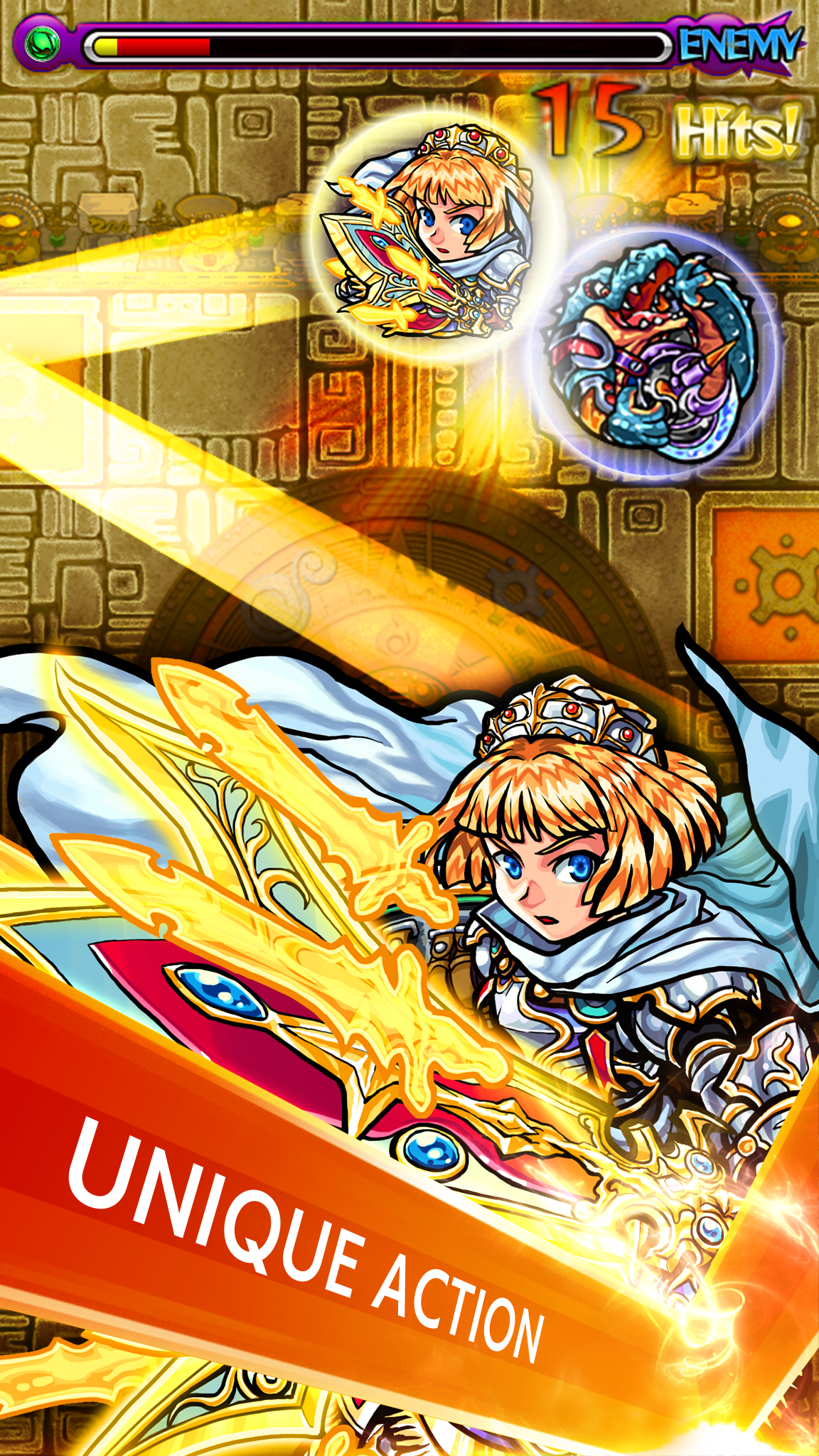 Monster Strike 遊戲截圖