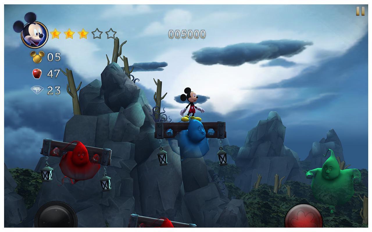 Castle of Illusion ゲームのスクリーンショット
