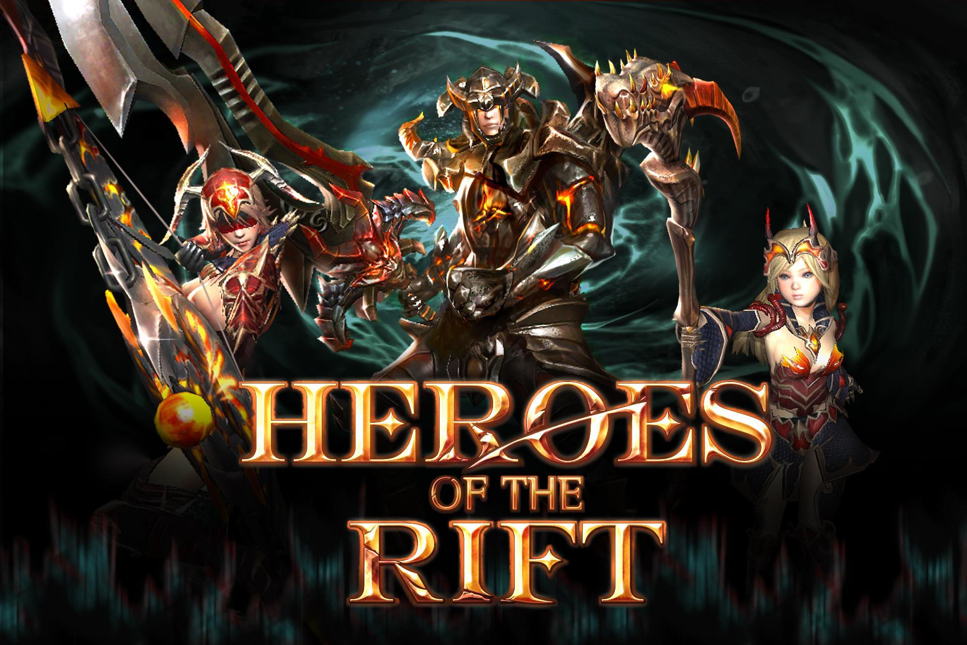 Heroes of the Rift: 3D PvP RPG 遊戲截圖