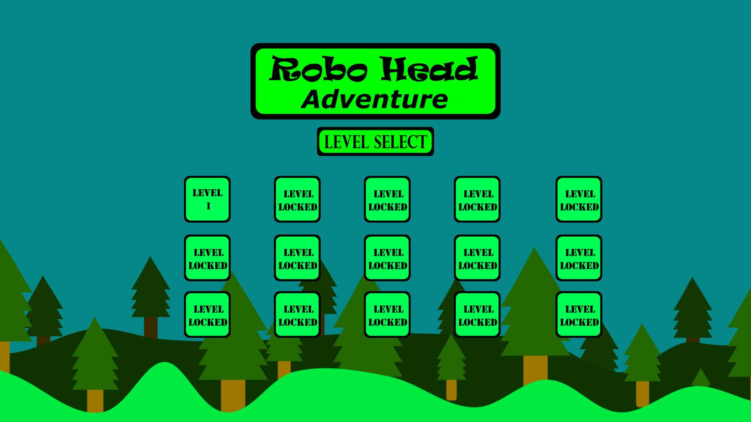Robo Head Adventure Game Screenshot