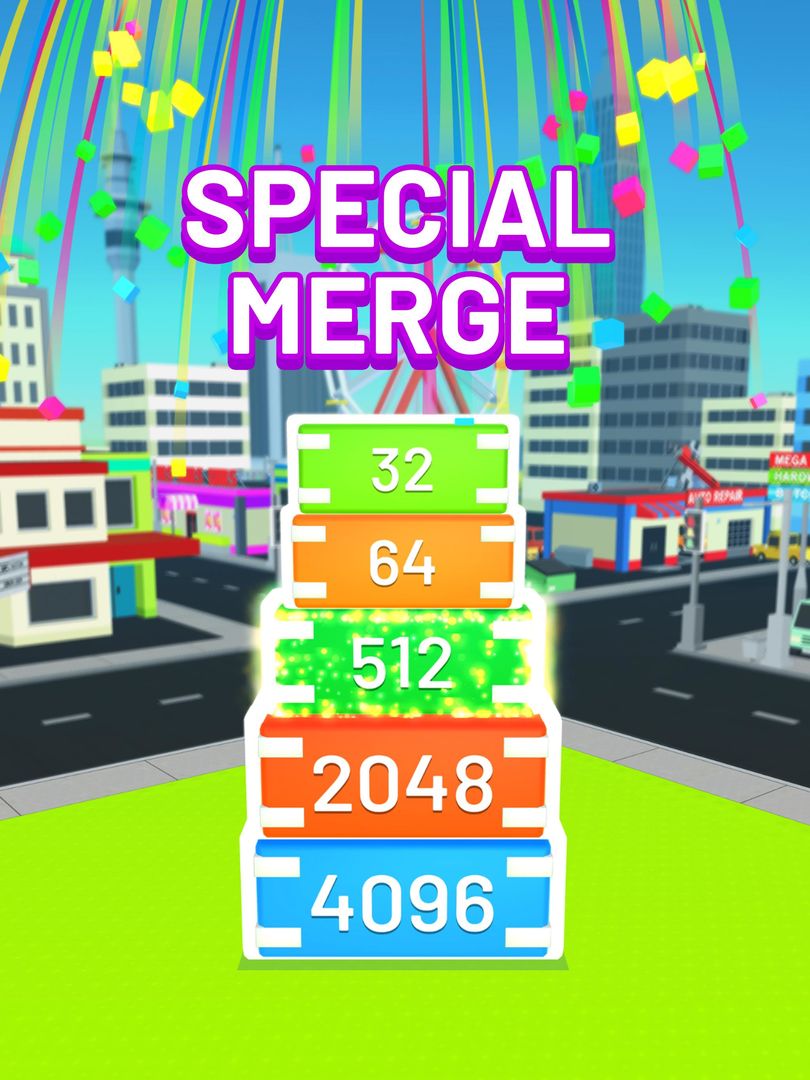 Brick Merge 3D screenshot game
