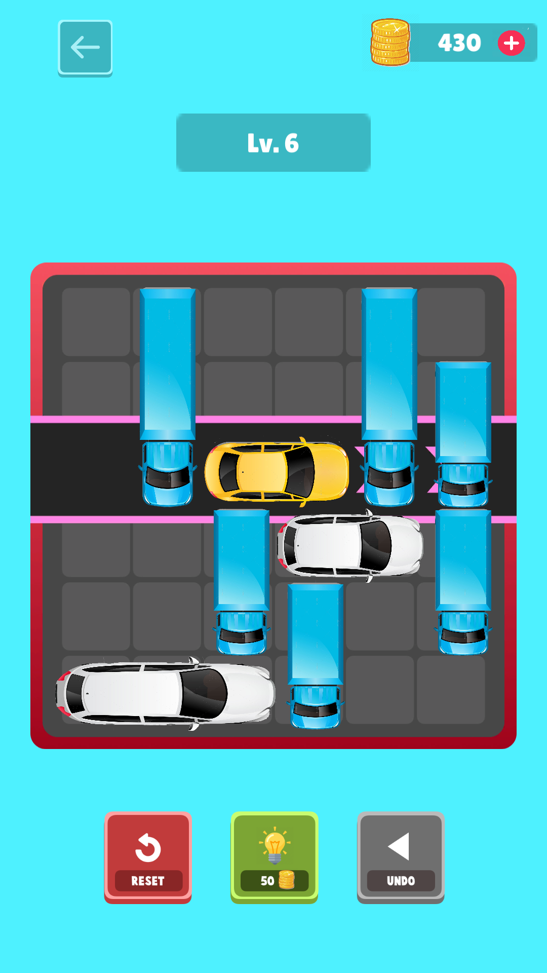 Parking Jam - Puzzle Game Game Screenshot