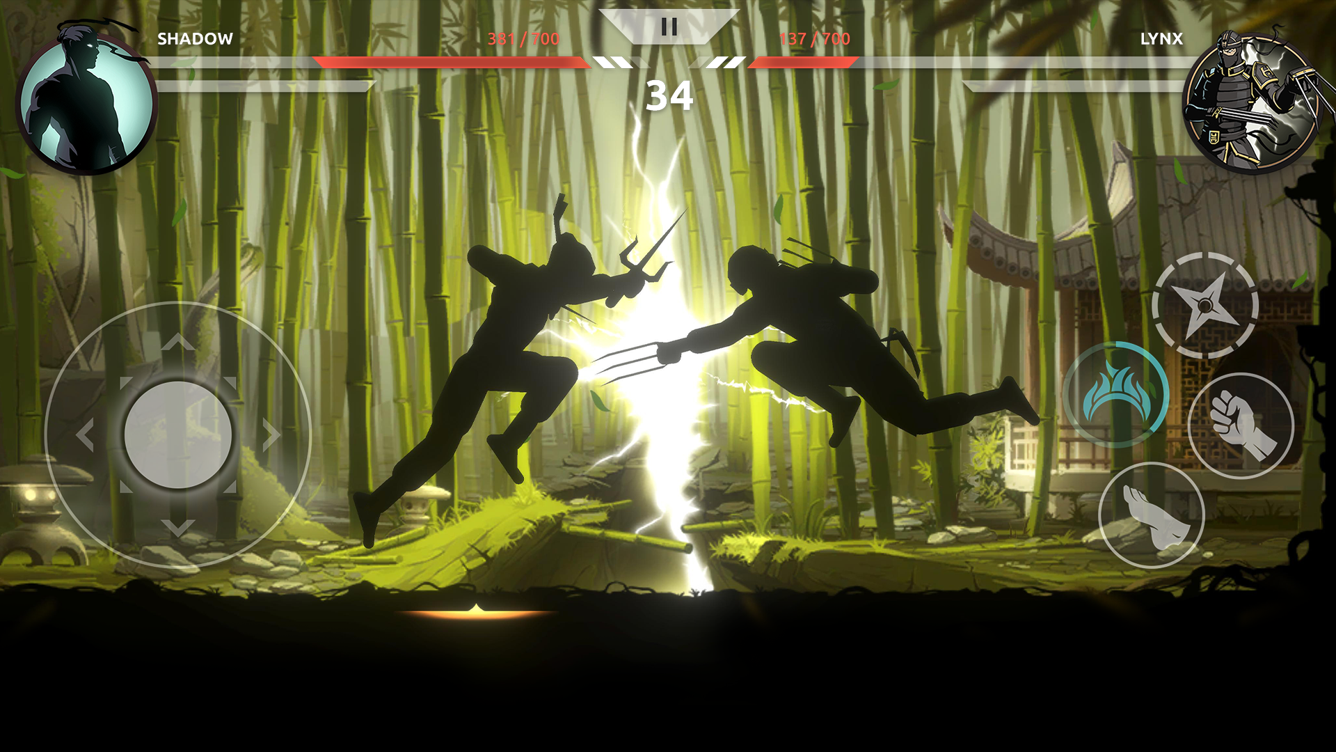 Shades: Shadow Fight Roguelike Game Screenshot