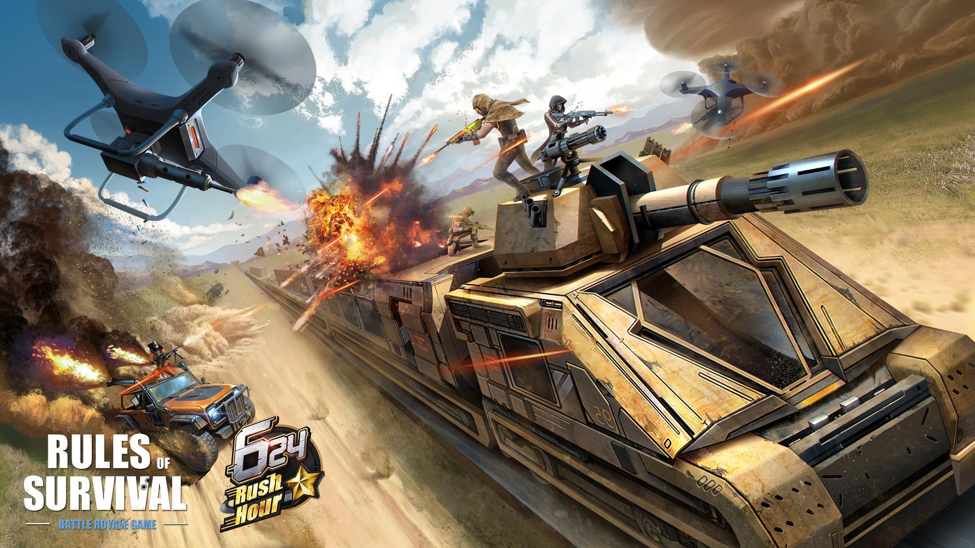 Captura de Tela do Jogo RULES OF SURVIVAL