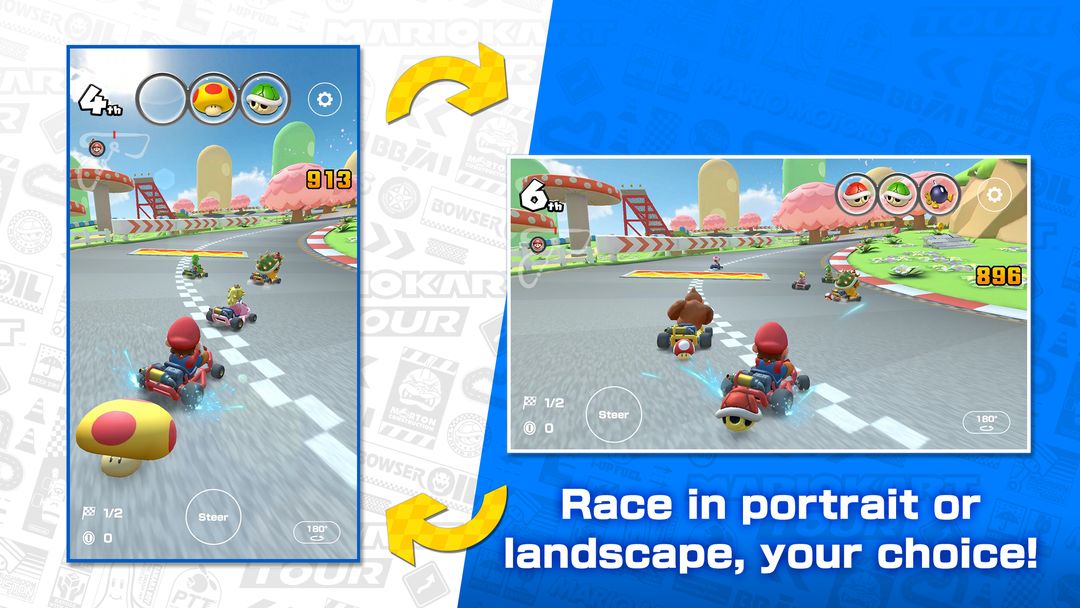 Mario Kart Tour ภาพหน้าจอเกม