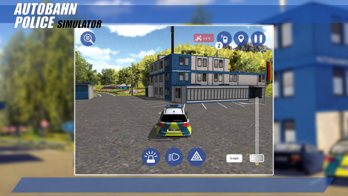 Screenshot 1 of Полицейский симулятор автобана 