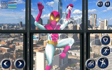Flying Superhero GrandCity War Game Screenshot