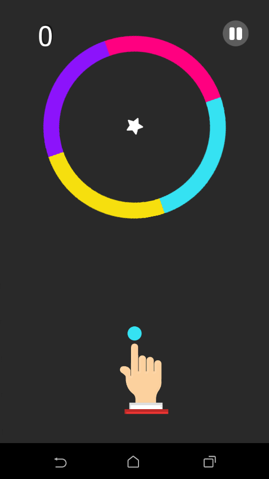 Color Sky Game Screenshot