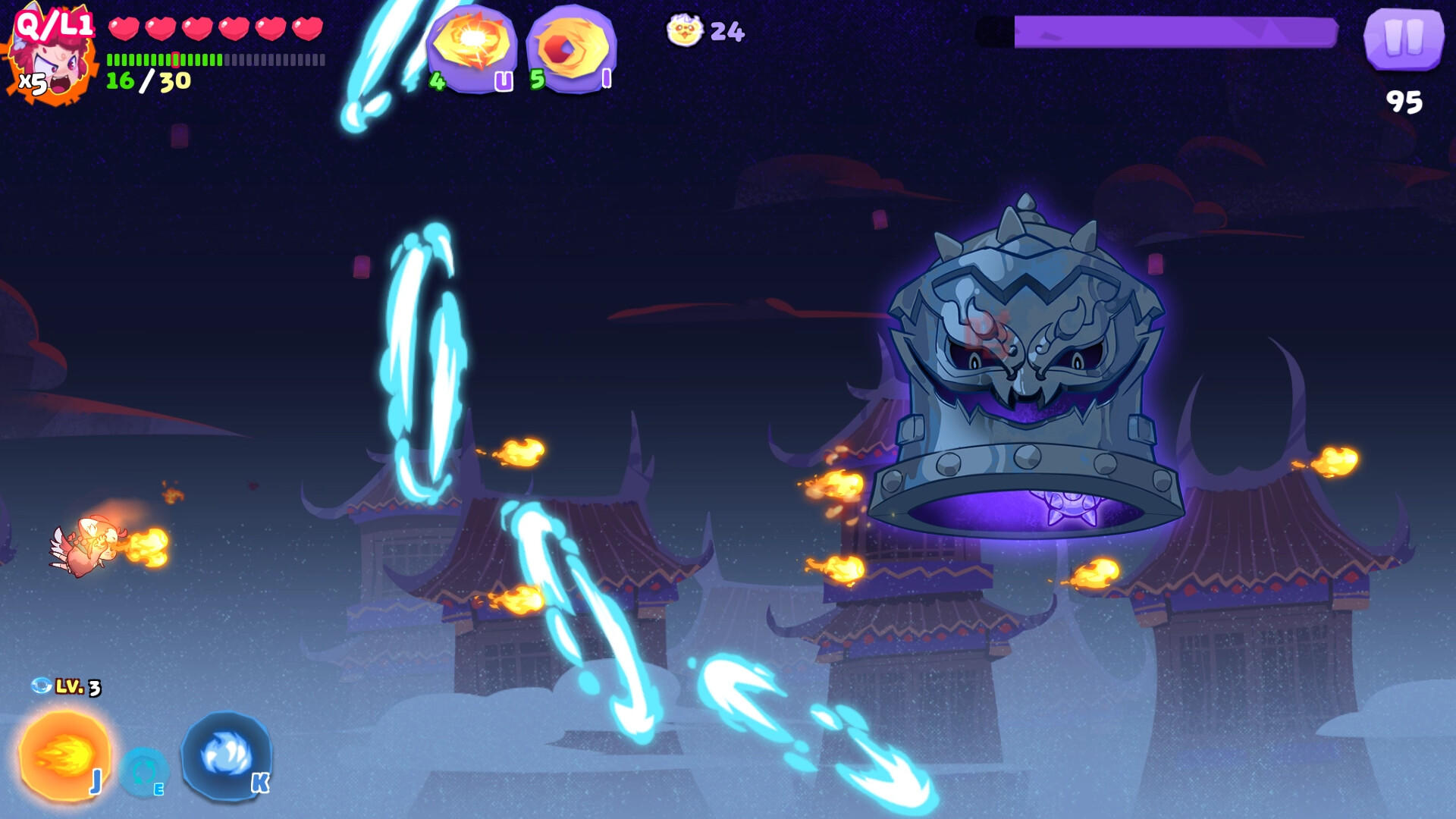 Moolii's Dreamland Game Screenshot