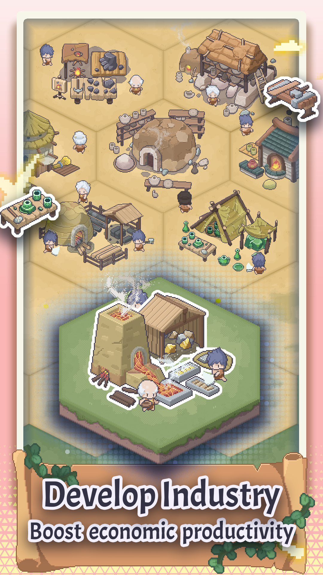 Screenshot of Pixel Civilization