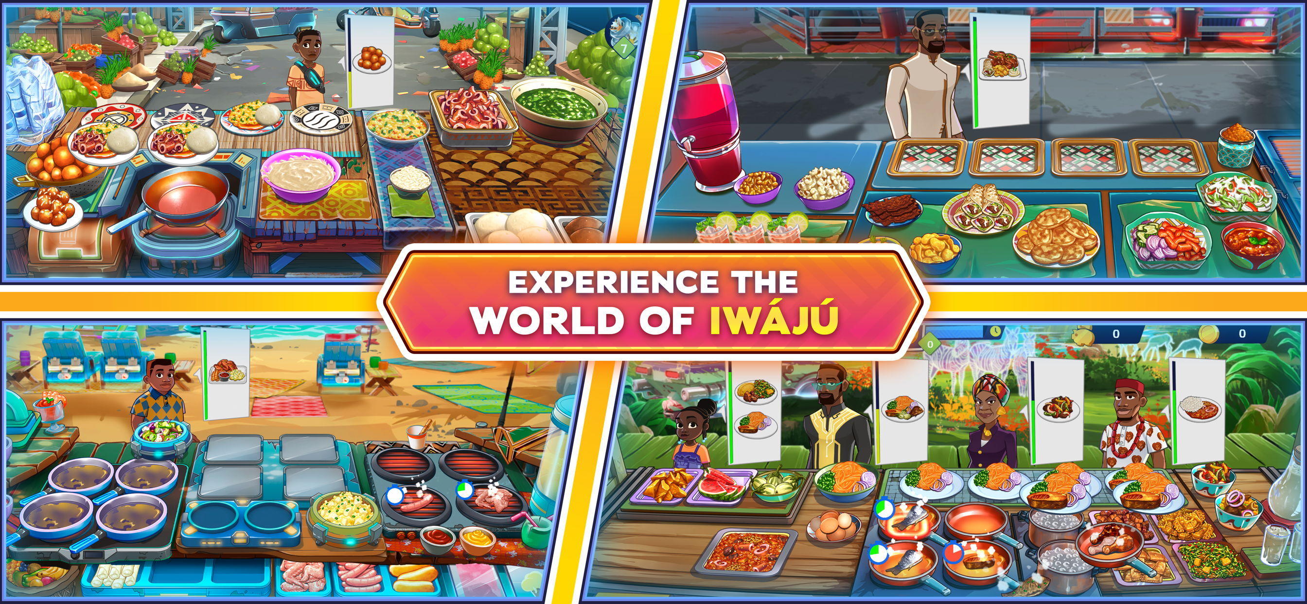 Disney Iwájú: Rising Chef ภาพหน้าจอเกม