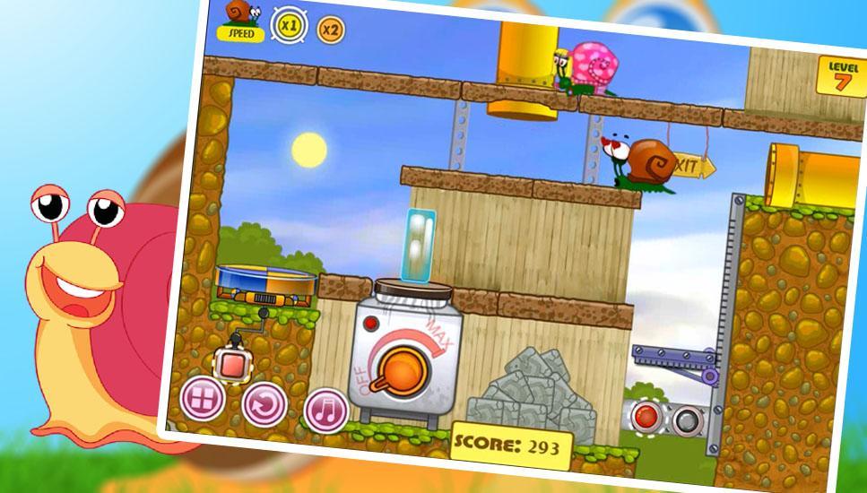 Snail Bob: Finding Home Game Screenshot