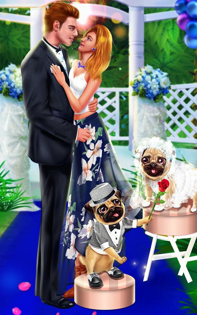 Screenshot of Pet Wedding Party Beauty Salon