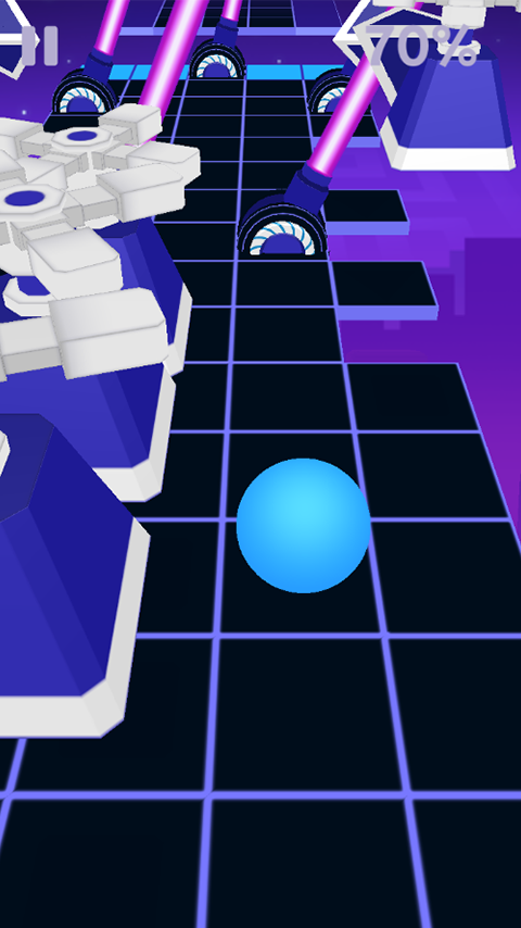 Screenshot of Rolling Sky Ball