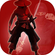 Ninja de luta samurai