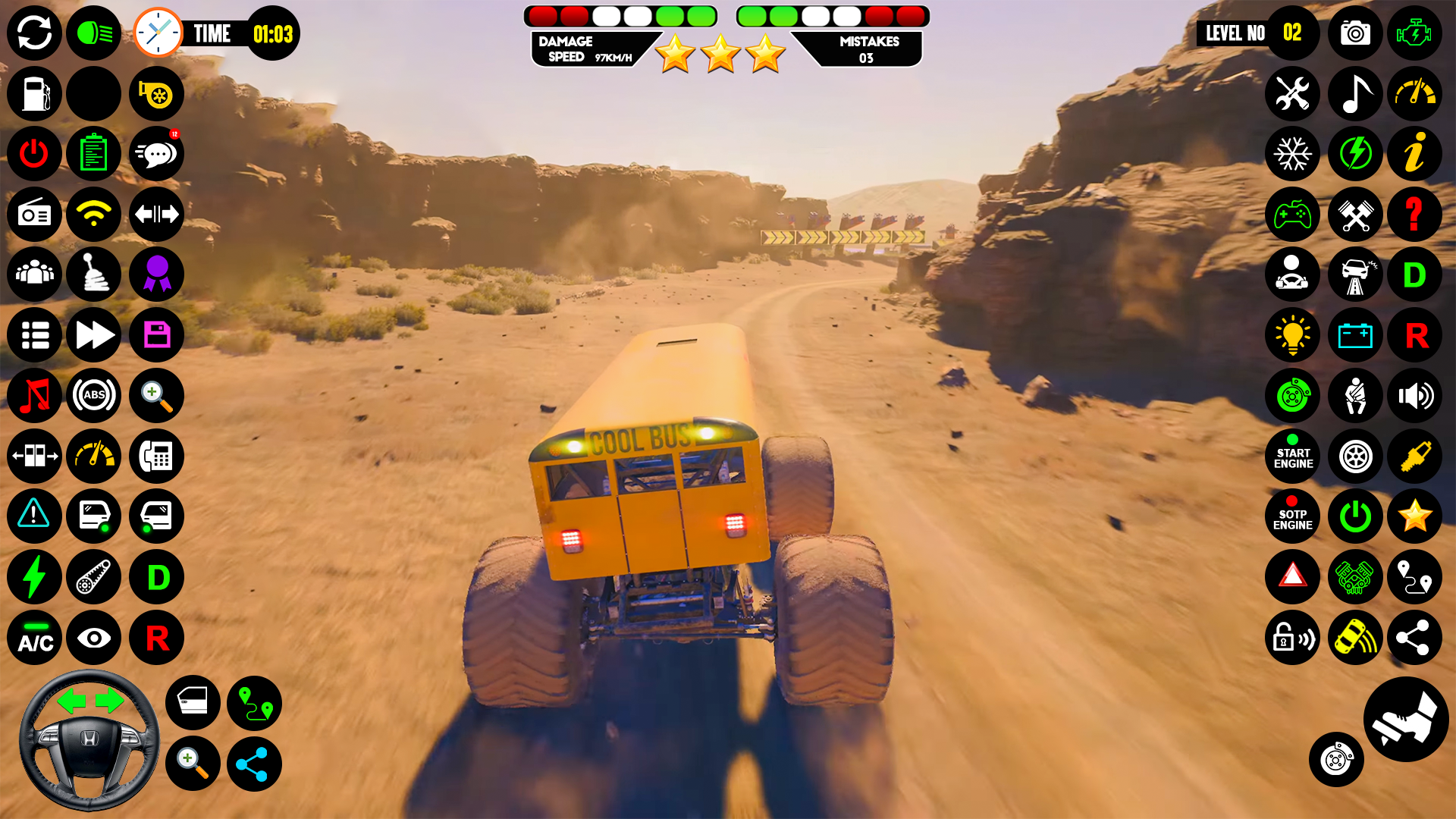 Extreme Monster Truck Driving ภาพหน้าจอเกม