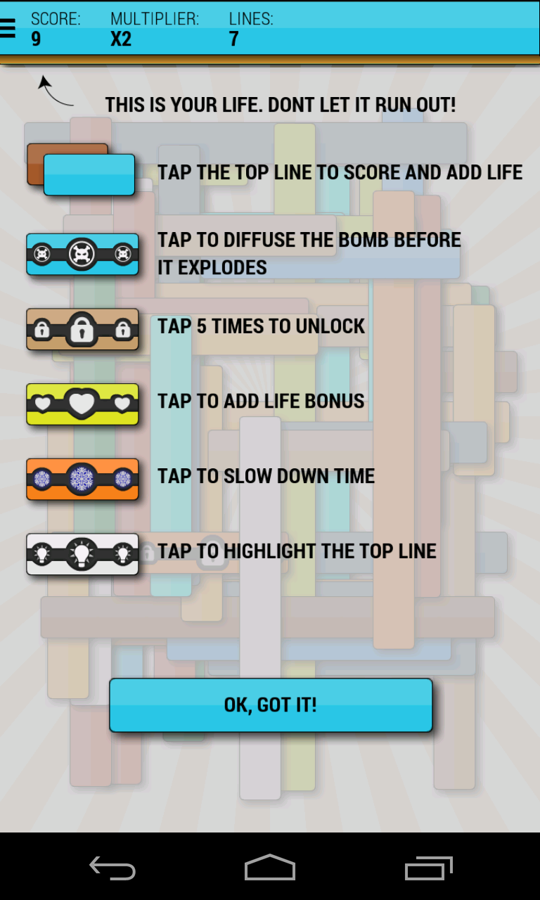 Lines! Game Screenshot