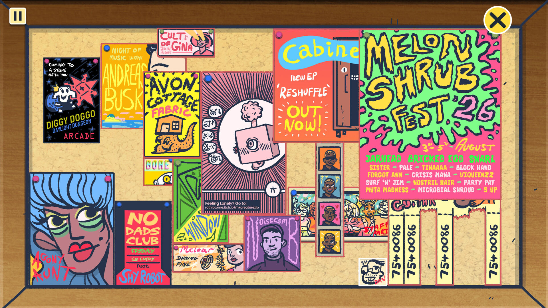 Wax Heads Game Screenshot