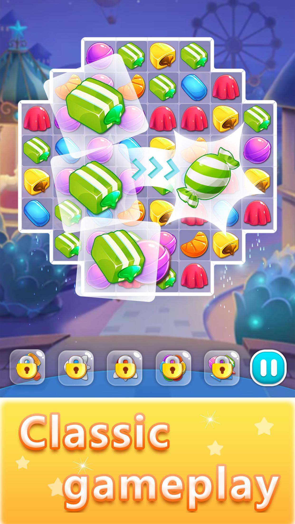 Screenshot 1 of Candy Smash: Dulce Crush Match 3 Juegos 