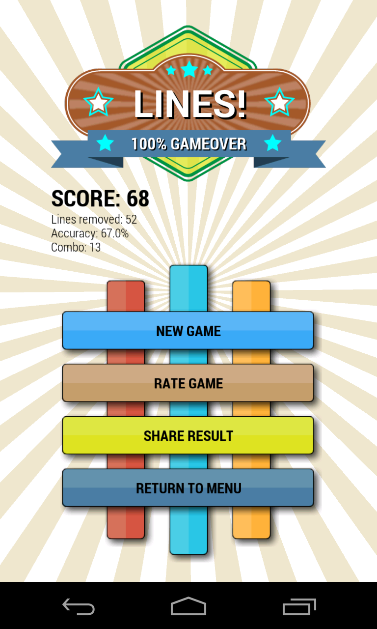 Lines! Game Screenshot