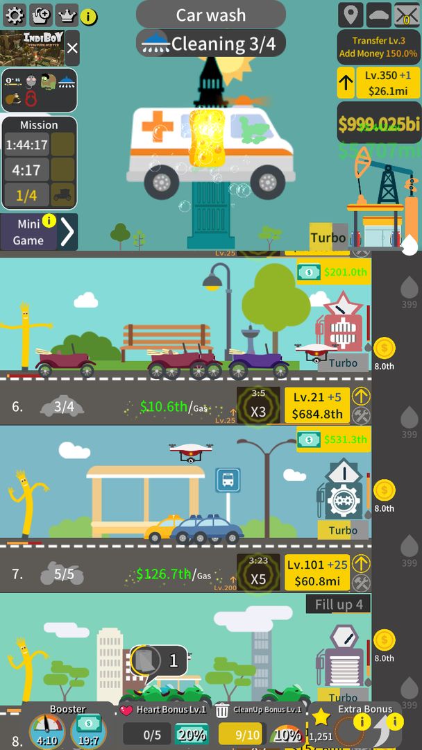 Idle Gas station tycoon screenshot game