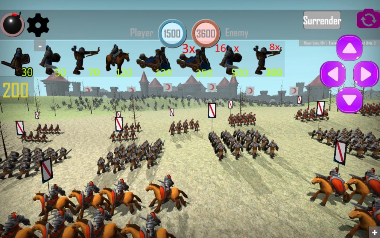 Medieval Battle Game Screenshot