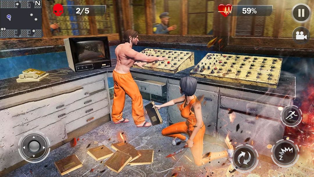Prison Survival Mission 3D screenshot game