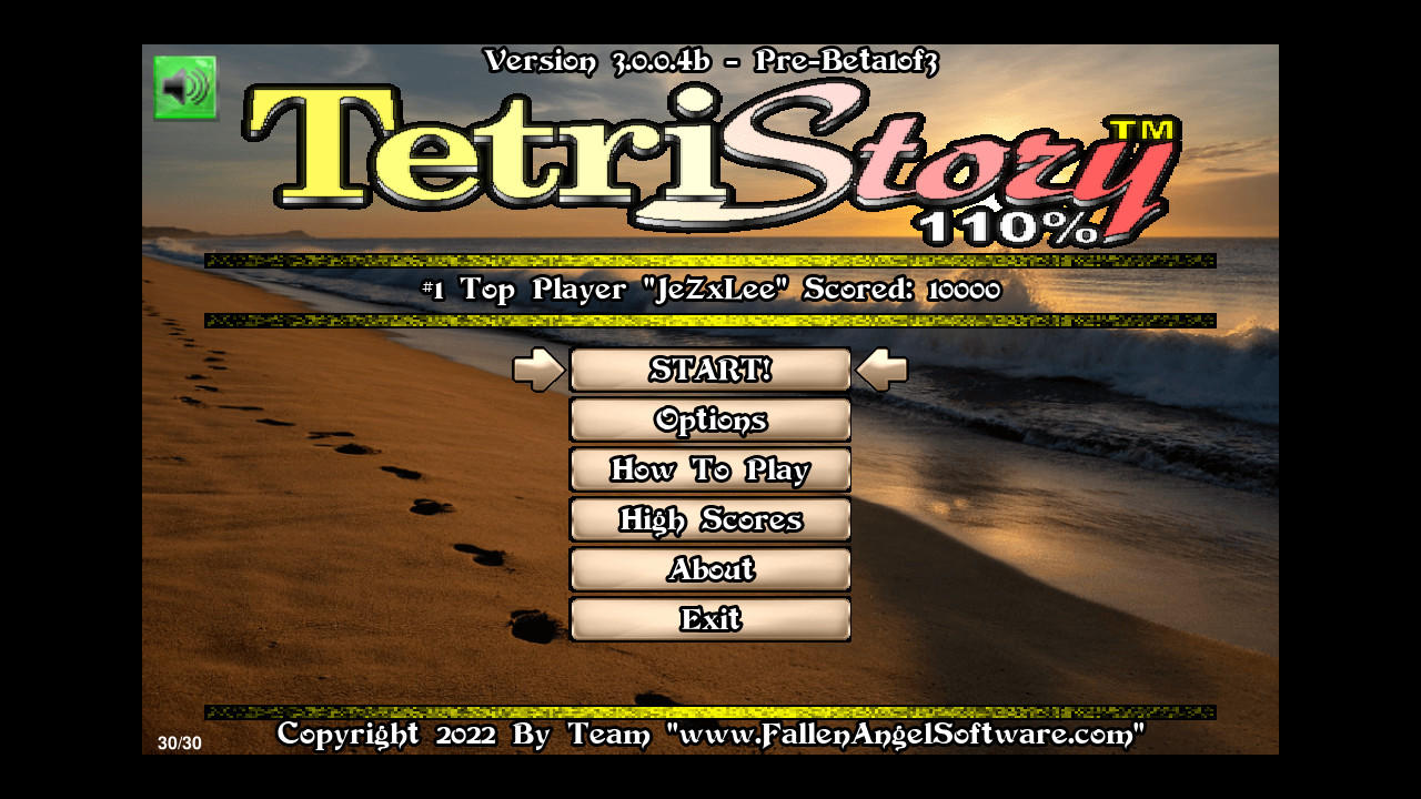 "TetriStory 110%™" - Amazing Free New Tetris Game! Game Screenshot