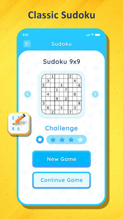 Screenshot 1 of Sudoku Puzzle - Number Game 1.0.2