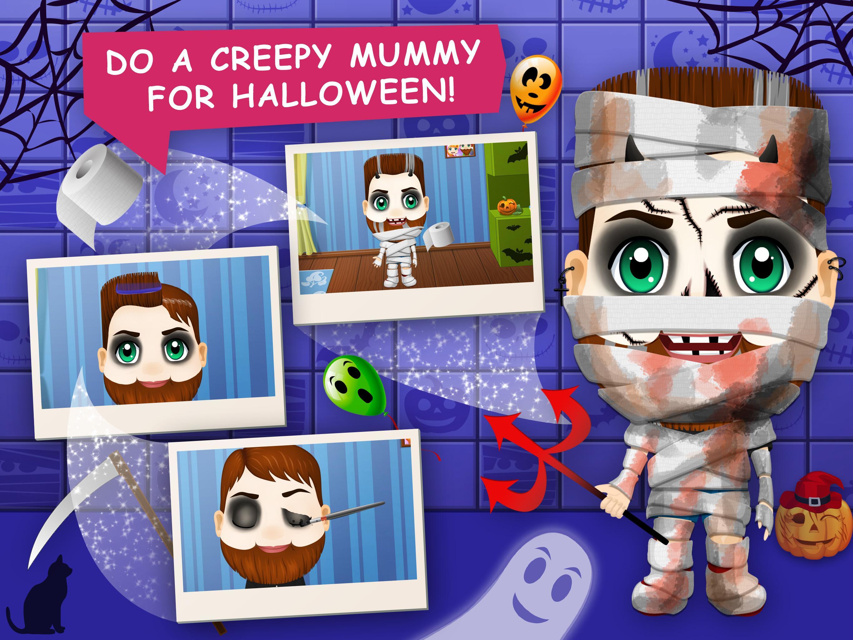 Sweet Little Dwarfs Halloween screenshot game