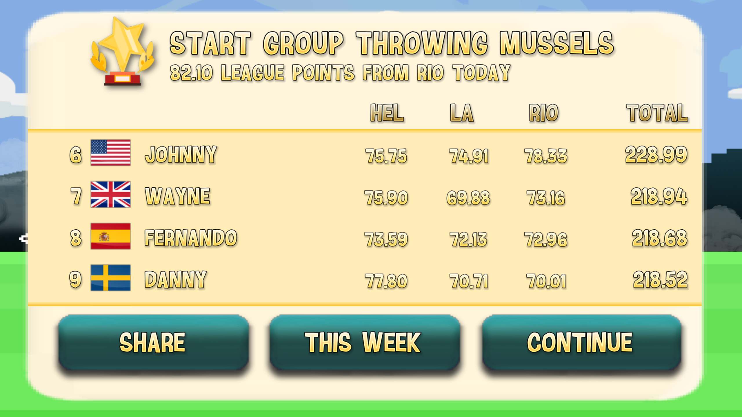 Javelin Masters 3 게임 스크린샷