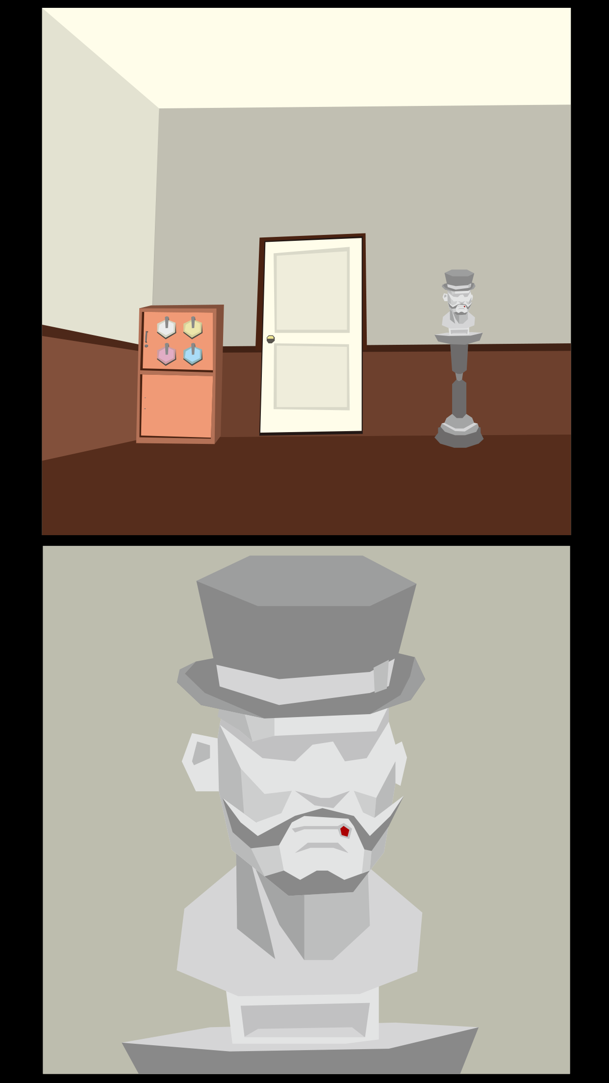 脱出ゲーム　ヒゲの部屋からの脱出 ゲームのスクリーンショット