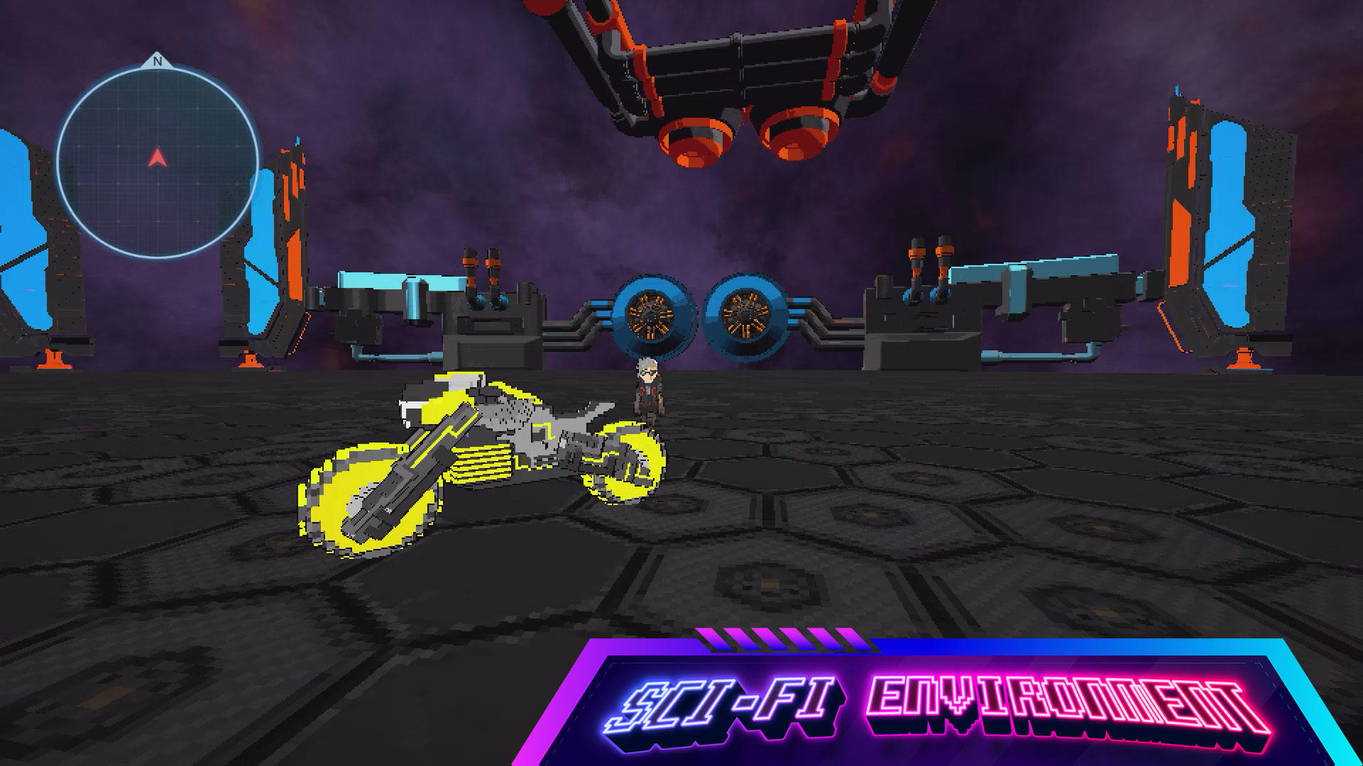 HoloBike 3D Game Screenshot