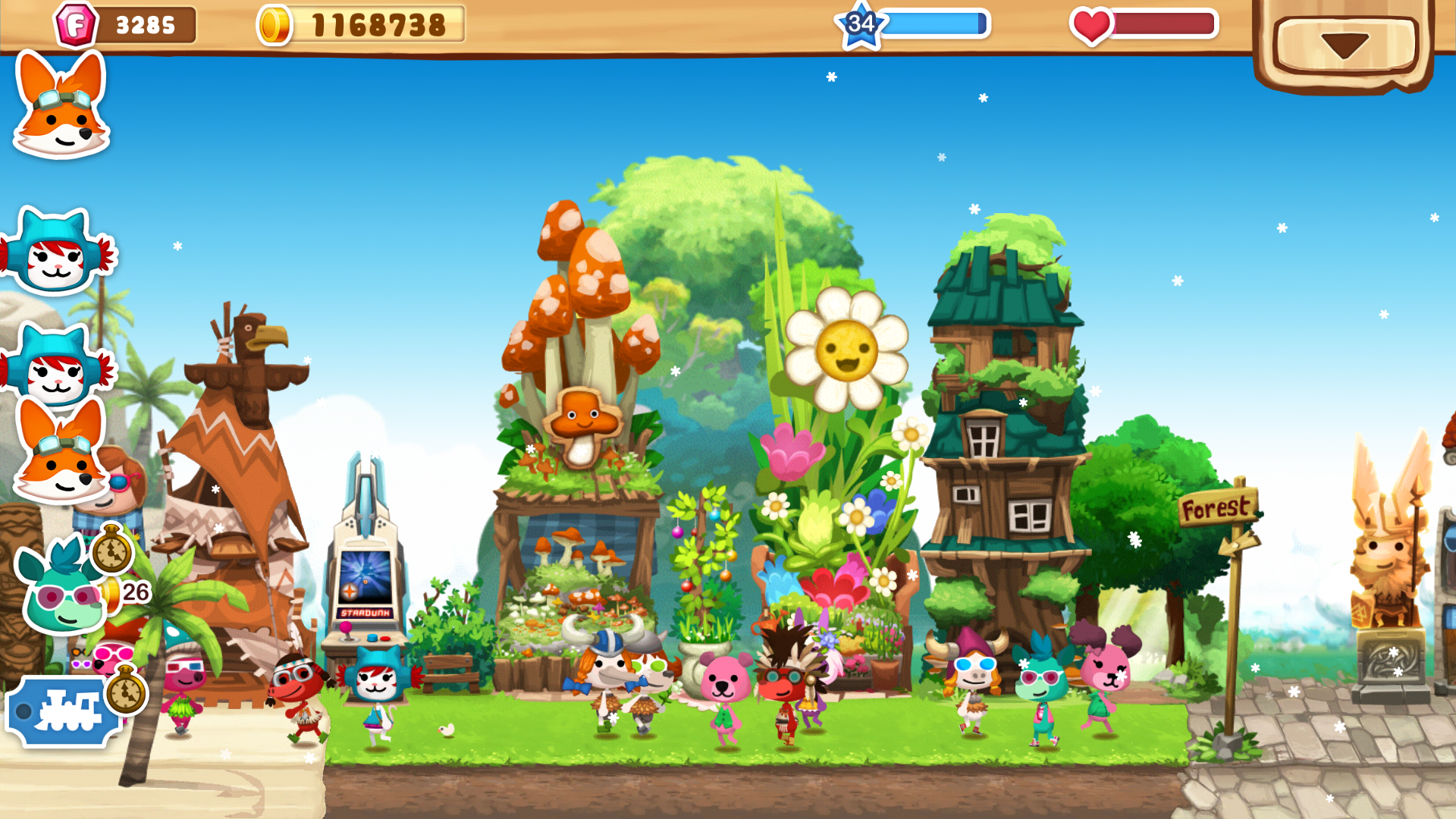 Happy Street Game Screenshot