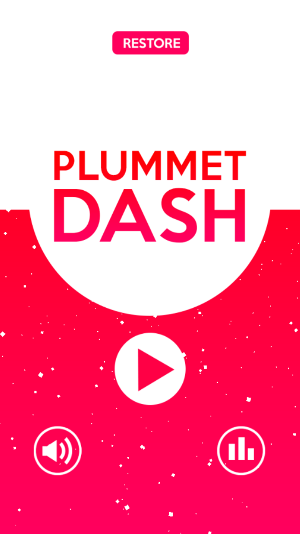 Plummet Dash Game Screenshot