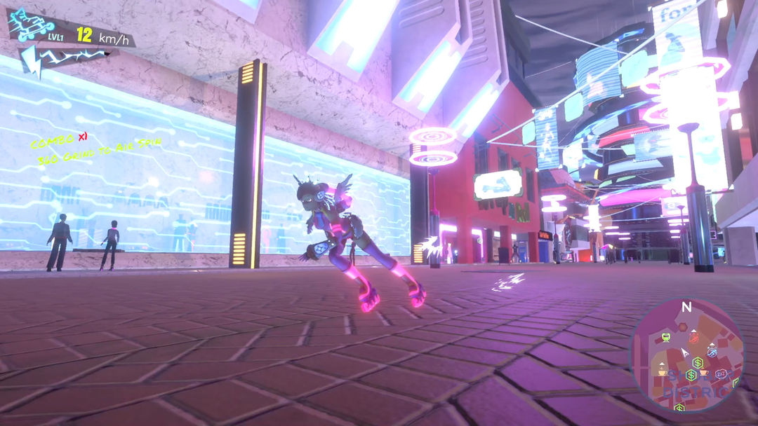Screenshot of Neon Tail