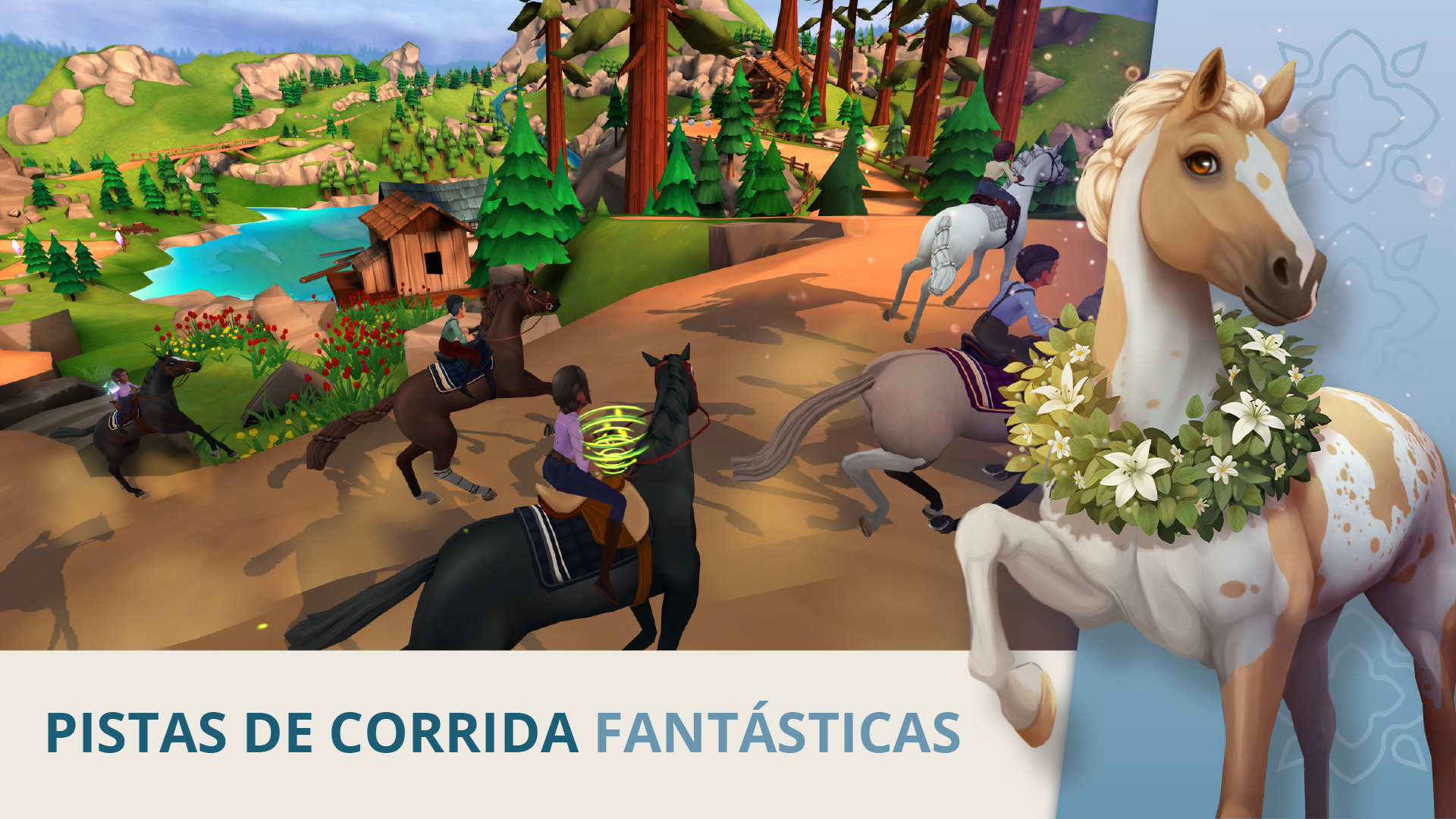 Screenshot 1 of Wildshade: cavalo fantásticas 1.102.0