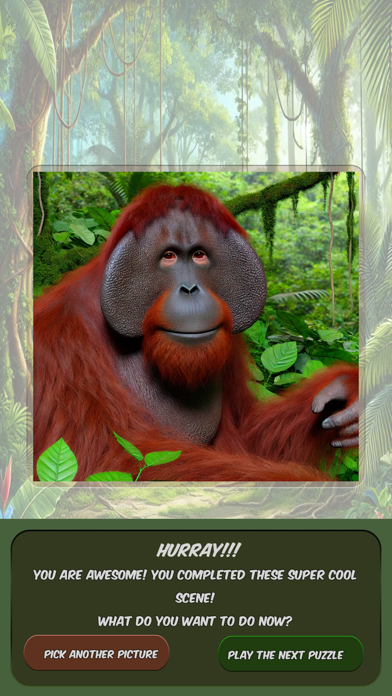 Slide Puzzle Exotic Animals ภาพหน้าจอเกม