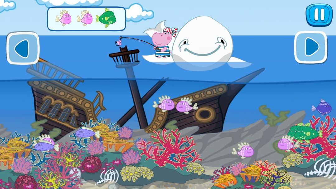 Pirate treasure: Fairy tales screenshot game