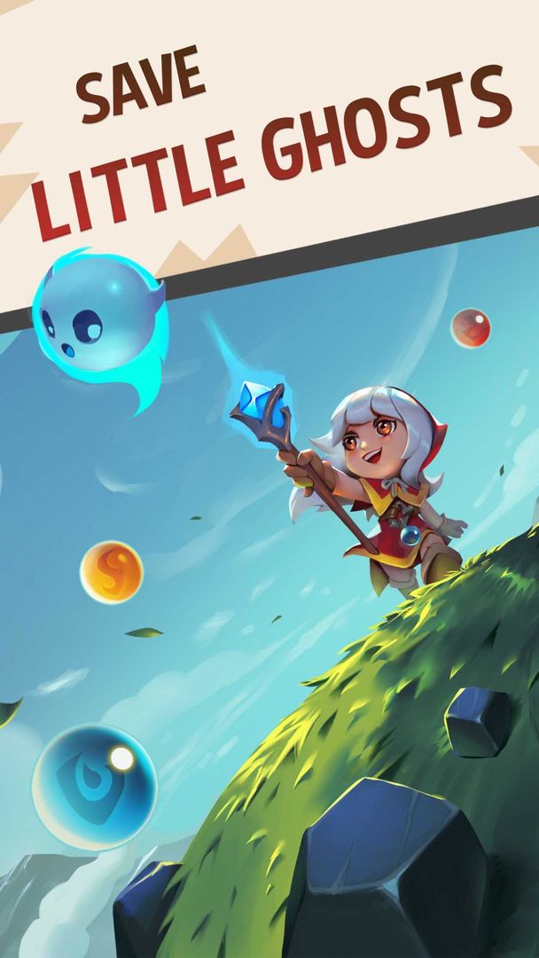 Screenshot of Bubble Shooter: Witch Story
