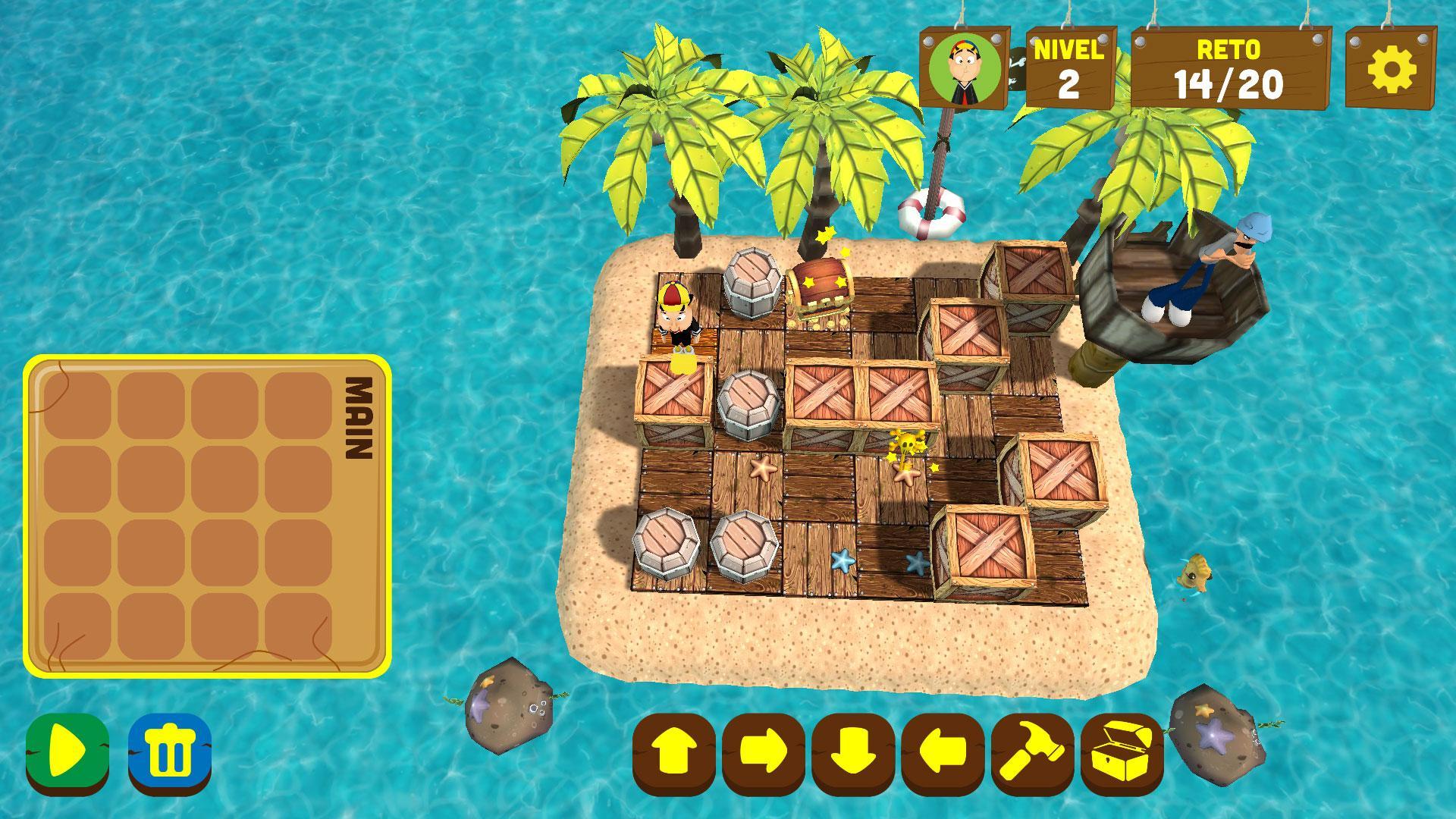 Cuplikan Layar Game Aprende Programación con Chavo