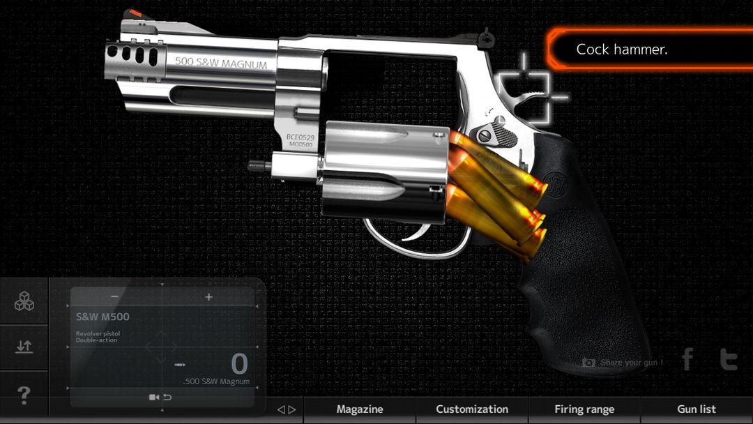 Magnum3.0 Gun Custom Simulator screenshot game