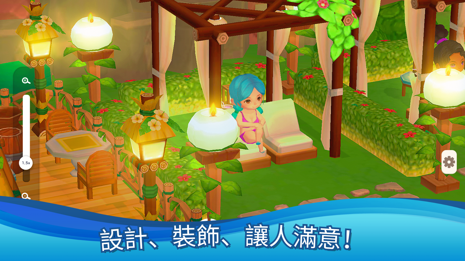 夢幻島嶼 : 度假經營遊戲 遊戲截圖