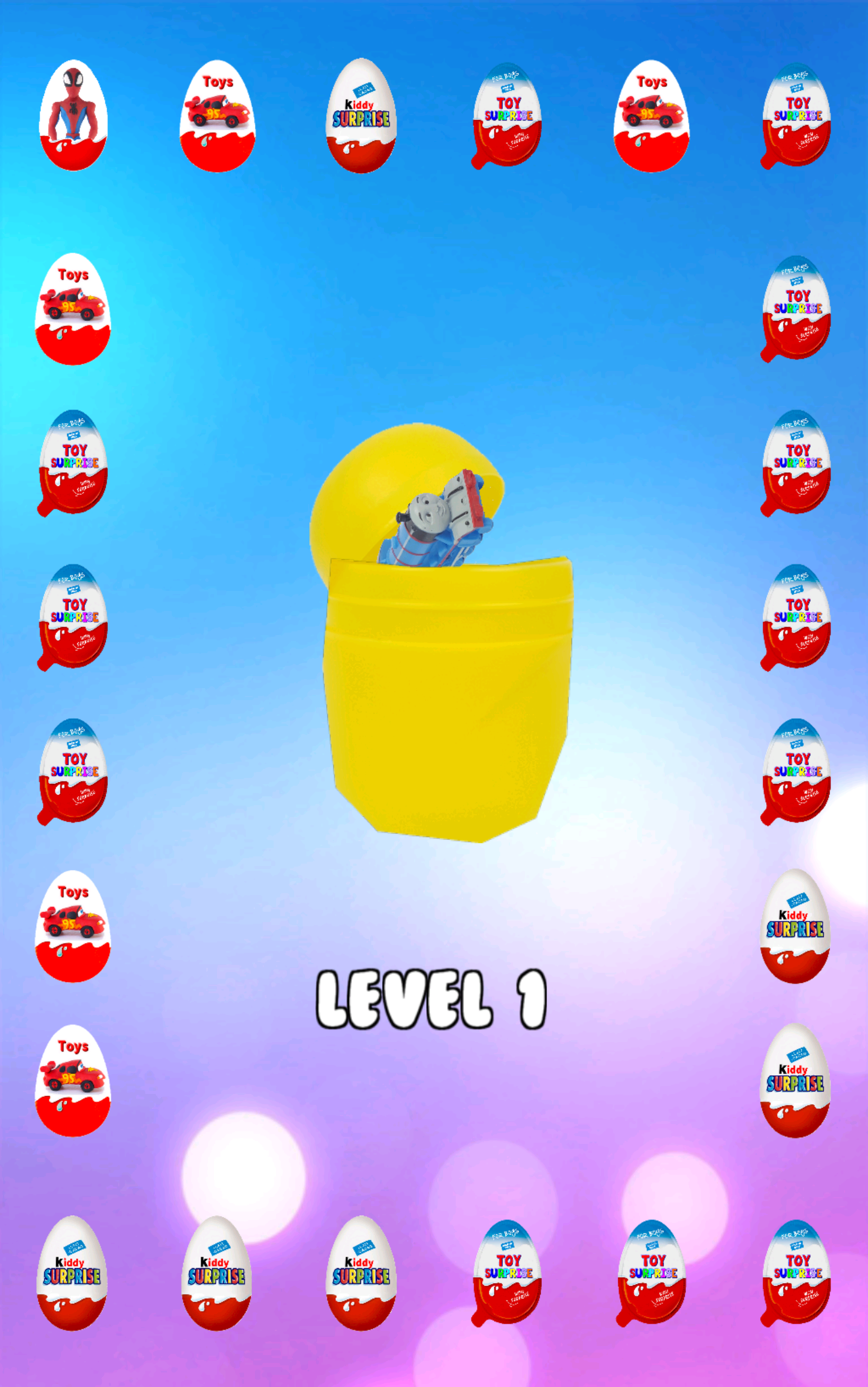 Surprise Eggs Game Screenshot