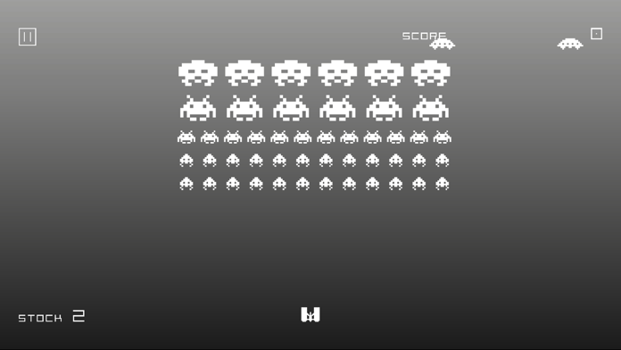SpaceInvaders InfinityGene EVO Game Screenshot