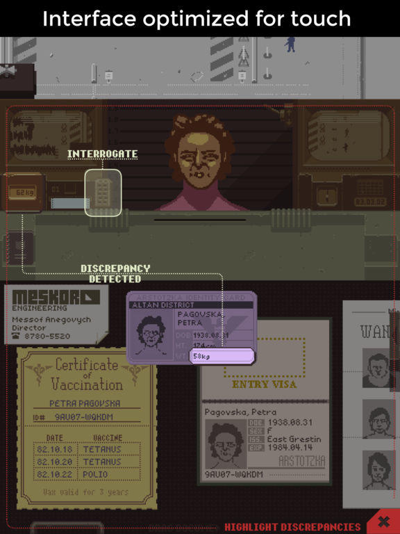 Papers, Please Game Screenshot