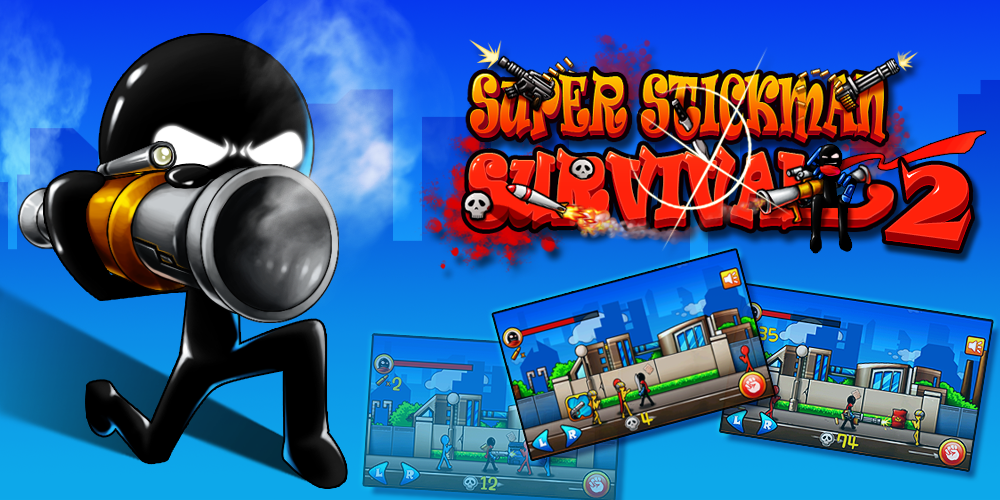 Screenshot 1 of Super Stickman Sopravvivenza 2 2.7