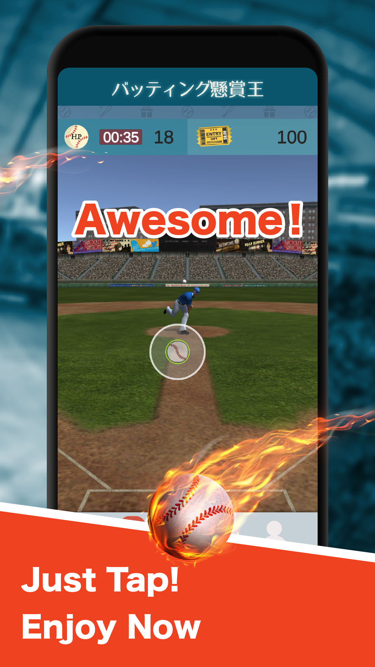 Hit a Homerun! 100% FREE to play Game Screenshot