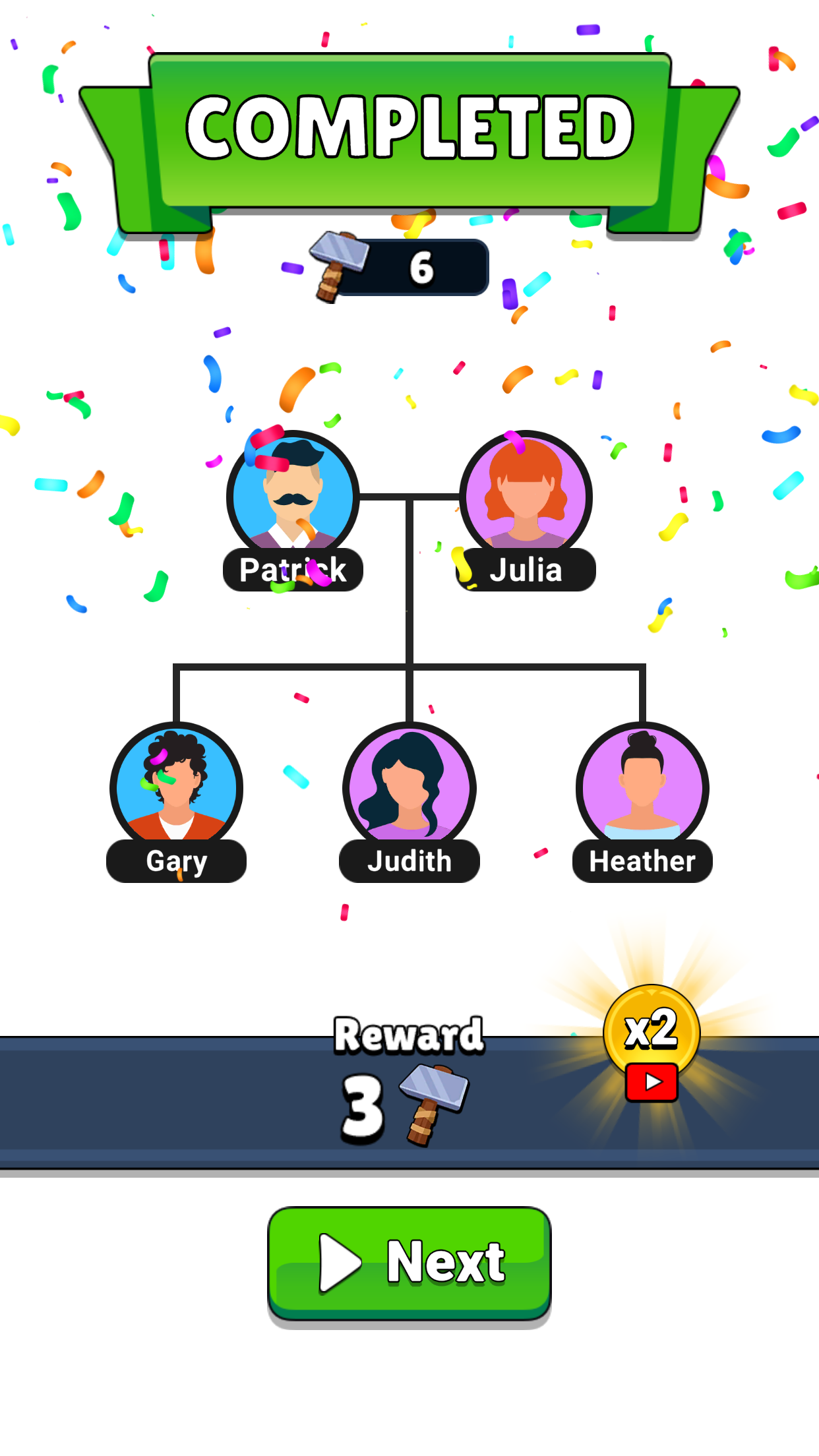 Family Tree! - Logic Puzzles screenshot game